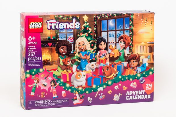 #42668 LEGO Friends Advent Calendar.  237 pieces, ages 7+, $35.