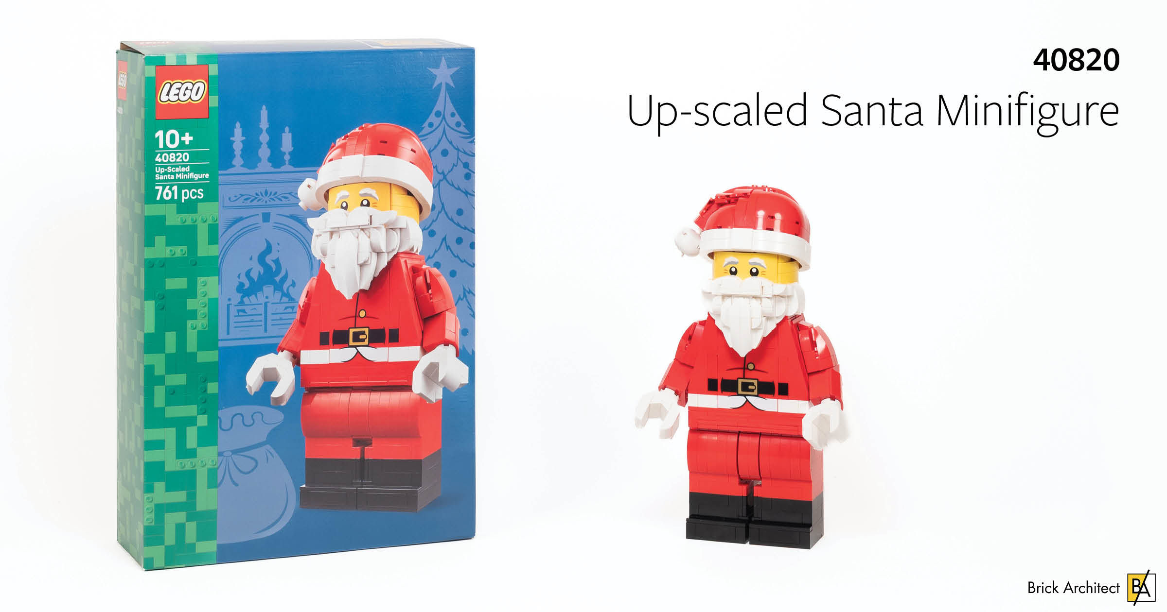 Santa's iconic red hat.