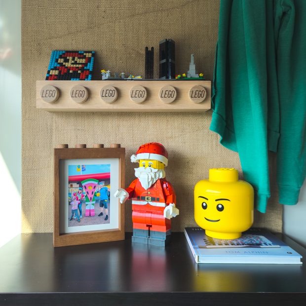 Brick-built Santa is a joy to build and brings festive vibes wherever he goes.