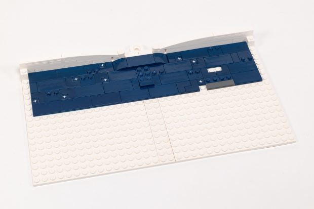 Starting to build the sky in Bag 1.