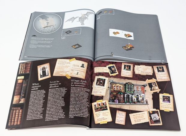 The inside of the instruction manuals are detailed and rich with information.