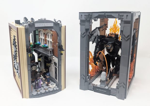 Iconic book moments are brought to life through Book Nooks.