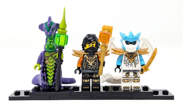 The minifigure selection is small but great!