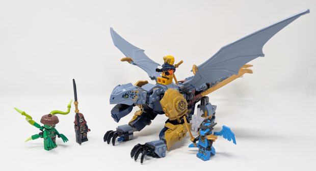 The dragon is a lot bigger than expected.