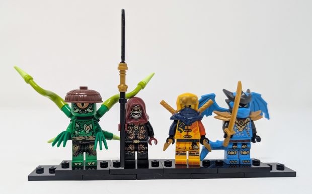 Both the ninjas and enemies are packed with detail.