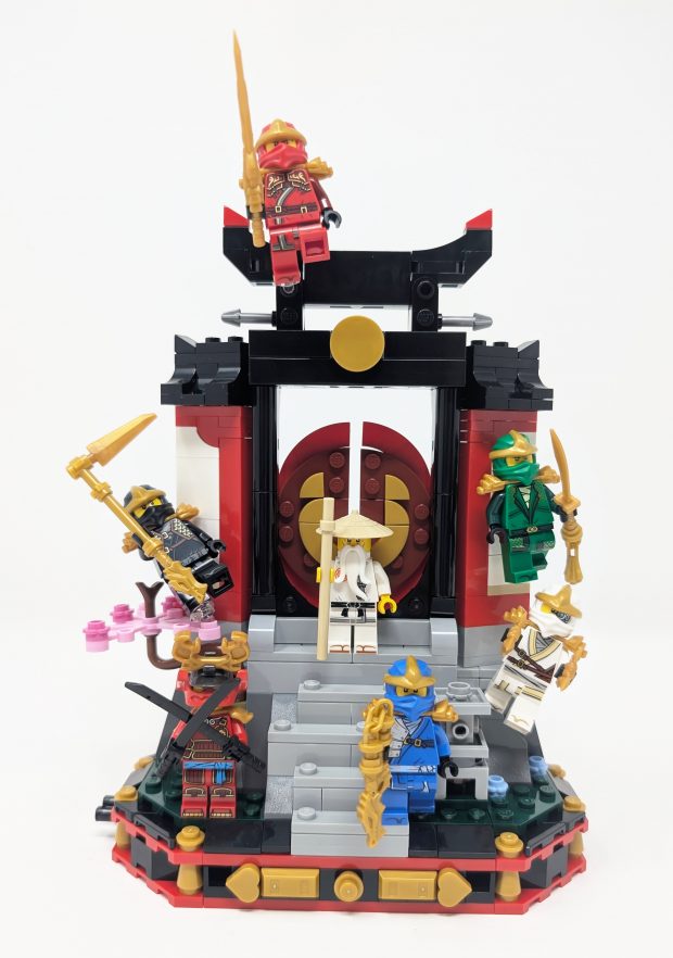 The display is action packed.