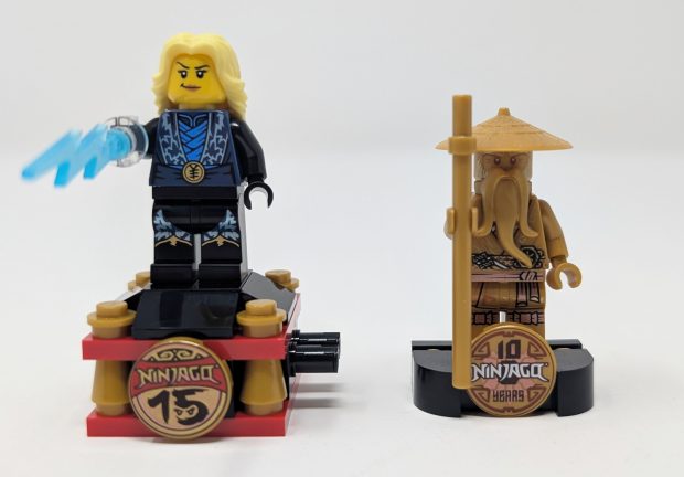 The 15th anniversary figures are not as interesting as the 10th anniversary ones.