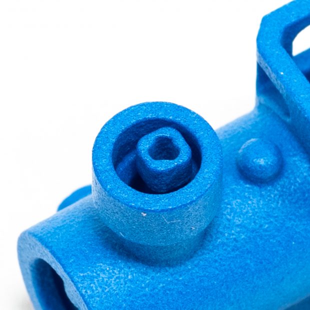 The 3d-printed 'Stem Hole' is not perfectly round.