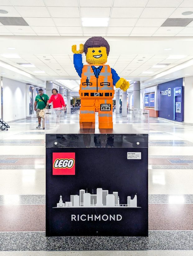 Emmet is ready to greet you at the RVA airport.