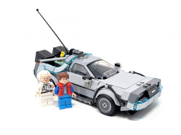 #77256 Speed Champions: Time Machine from Back to the Future is a great example of how LEGO blends pop culture and iconic vehicles in the Speed Champions line.