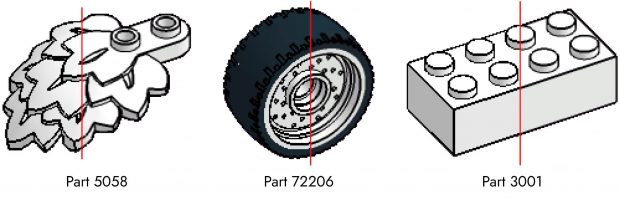 Resize (left) results in high contrast images with jagged edges. Resample (right) has smoother edges and looks better on screen.