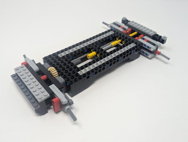 Technic forms the foundation of the Jeep.