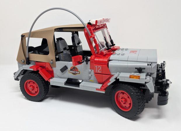 The Jeep Wrangler looks great.