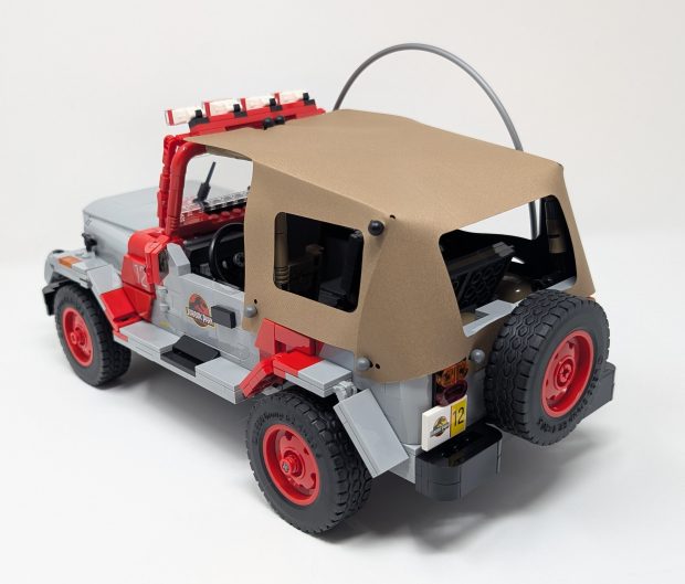 Plastic and fabric complement each other well.