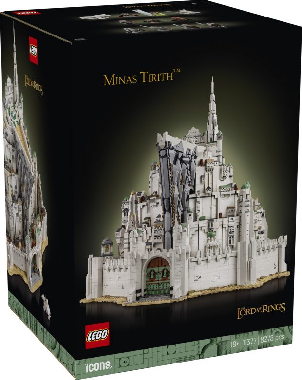#11377 Minas Tirith is the undisputed biggest and boldest new set this month!