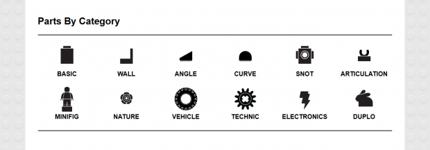 Categories online now use the same high-contrast images as the book.