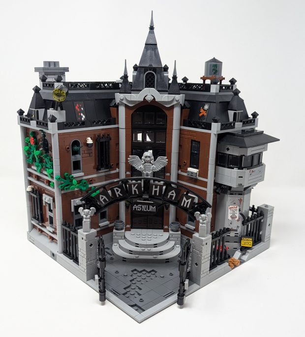 This compact structure is packed with details.
