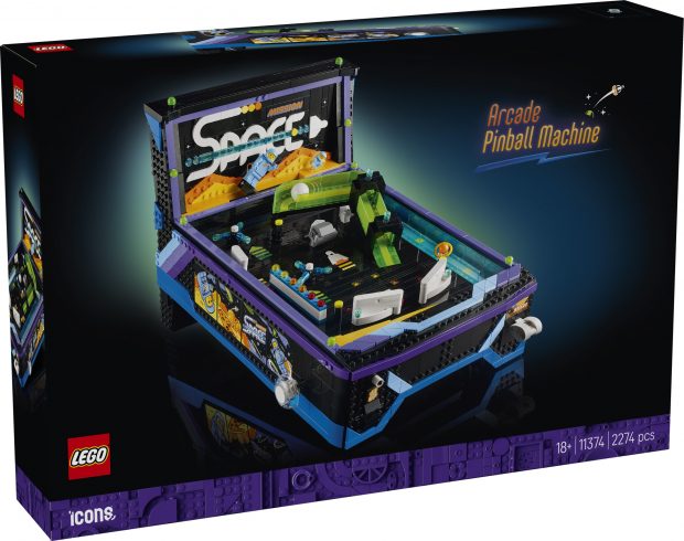 #11374 Arcade Pinball Machine is the obvious pick for the most exciting July release for most builders.