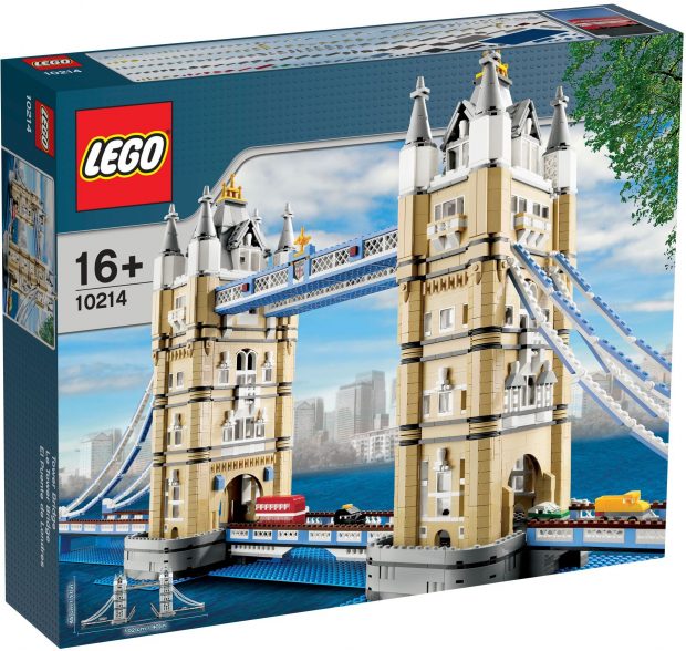 #10214 Tower Bridge was released in 2010. (Photo: The LEGO Group.)