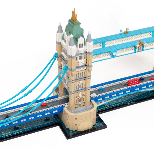 Adding some cars and an iconic double-decker bus in the final bag.