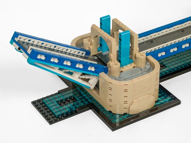 Strengthening the drawbridge connection in Bag 5.